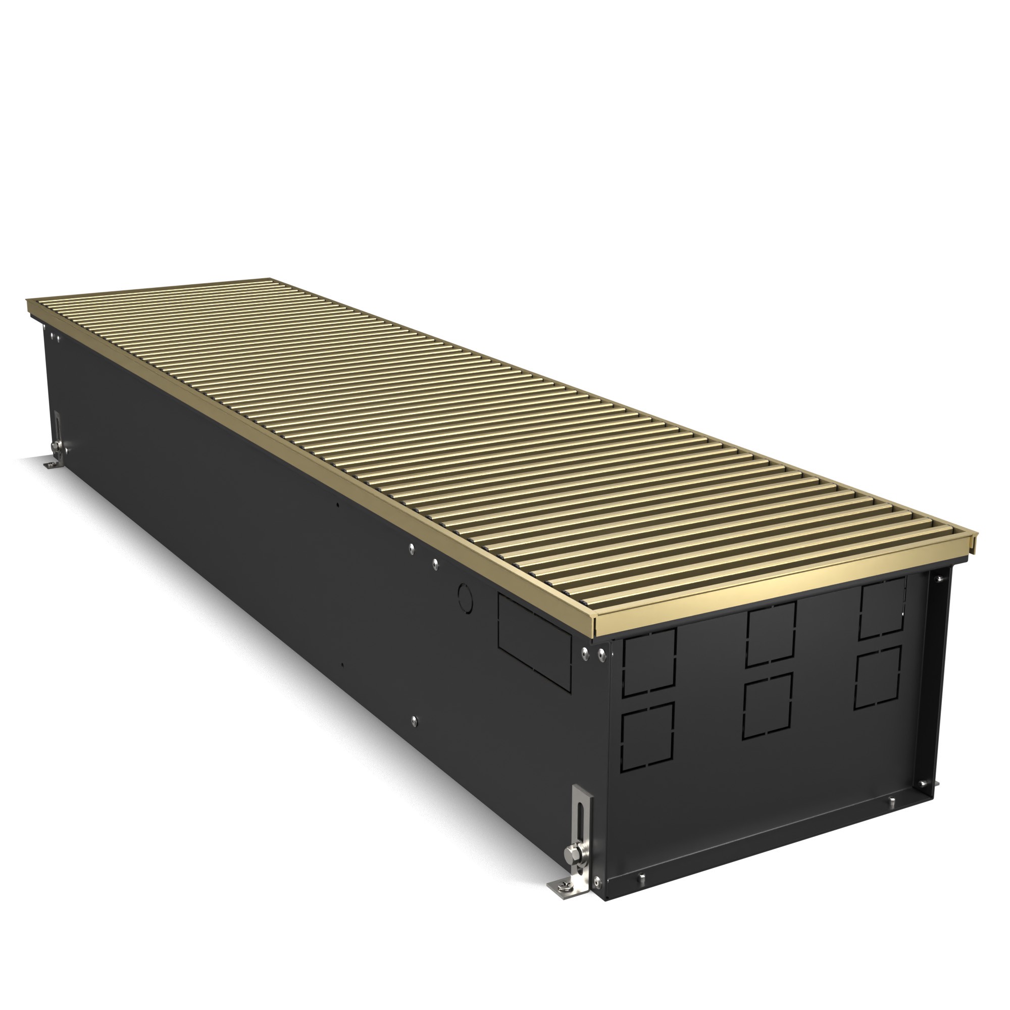 Конвектор внутрипольный Royal Thermo ATRIUM TURBO-190/300/1900-DG-U-AU
