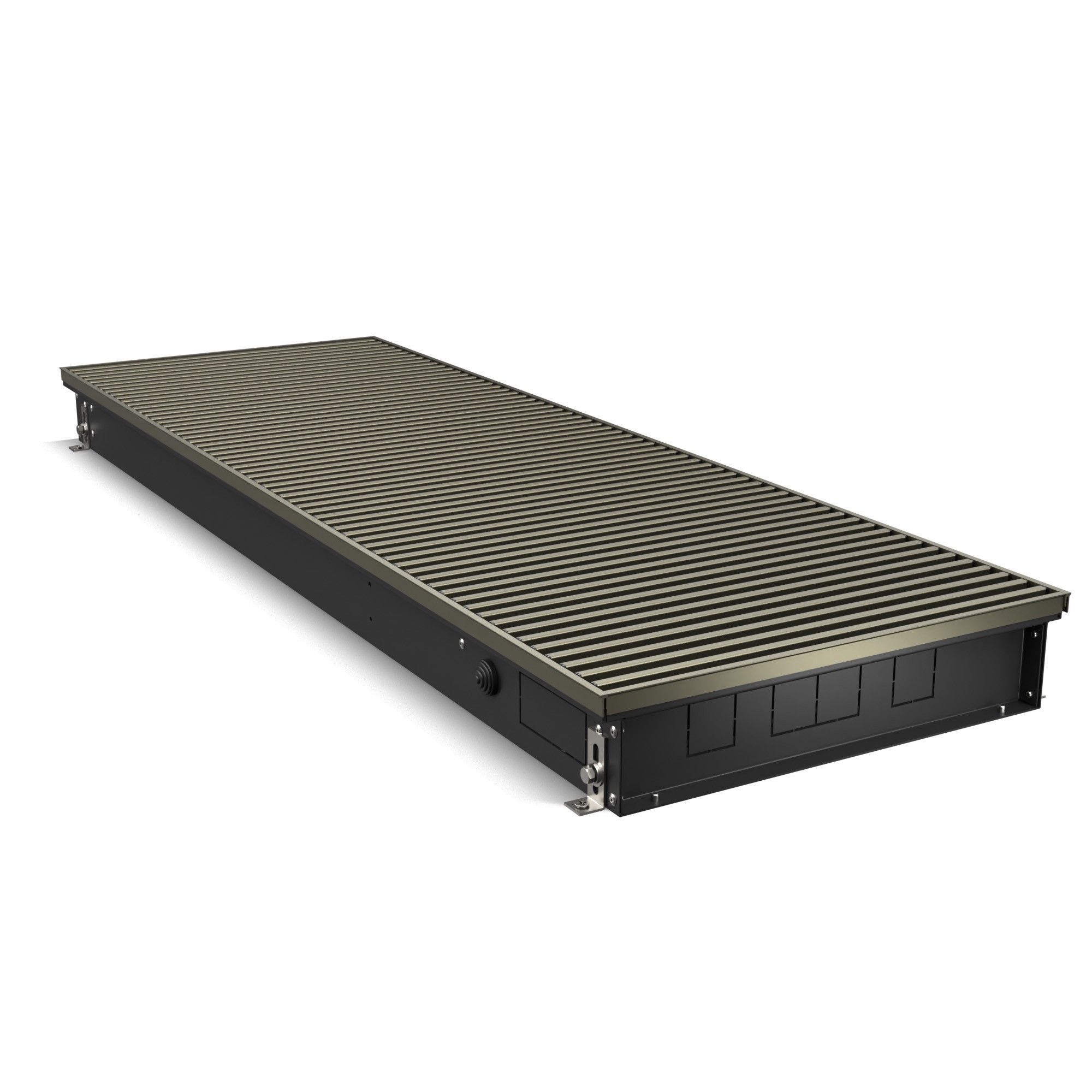 Конвектор внутрипольный Royal Thermo ATRIUM TURBO-90/400/1600-DG-U-DB