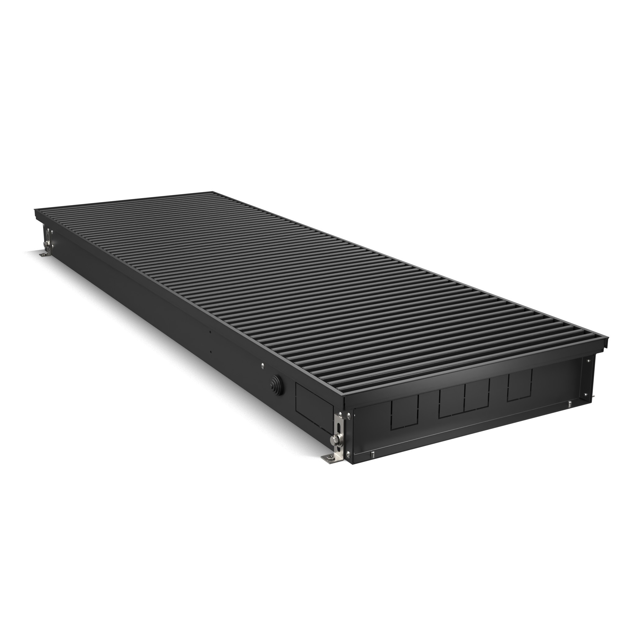 Конвектор внутрипольный Royal Thermo ATRIUM TURBO-90/400/900-DG-U-BL