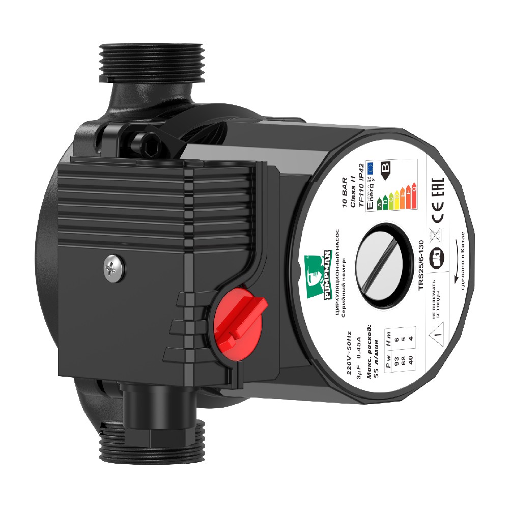 Насос циркуляционный PUMPMAN TRS25/4-130