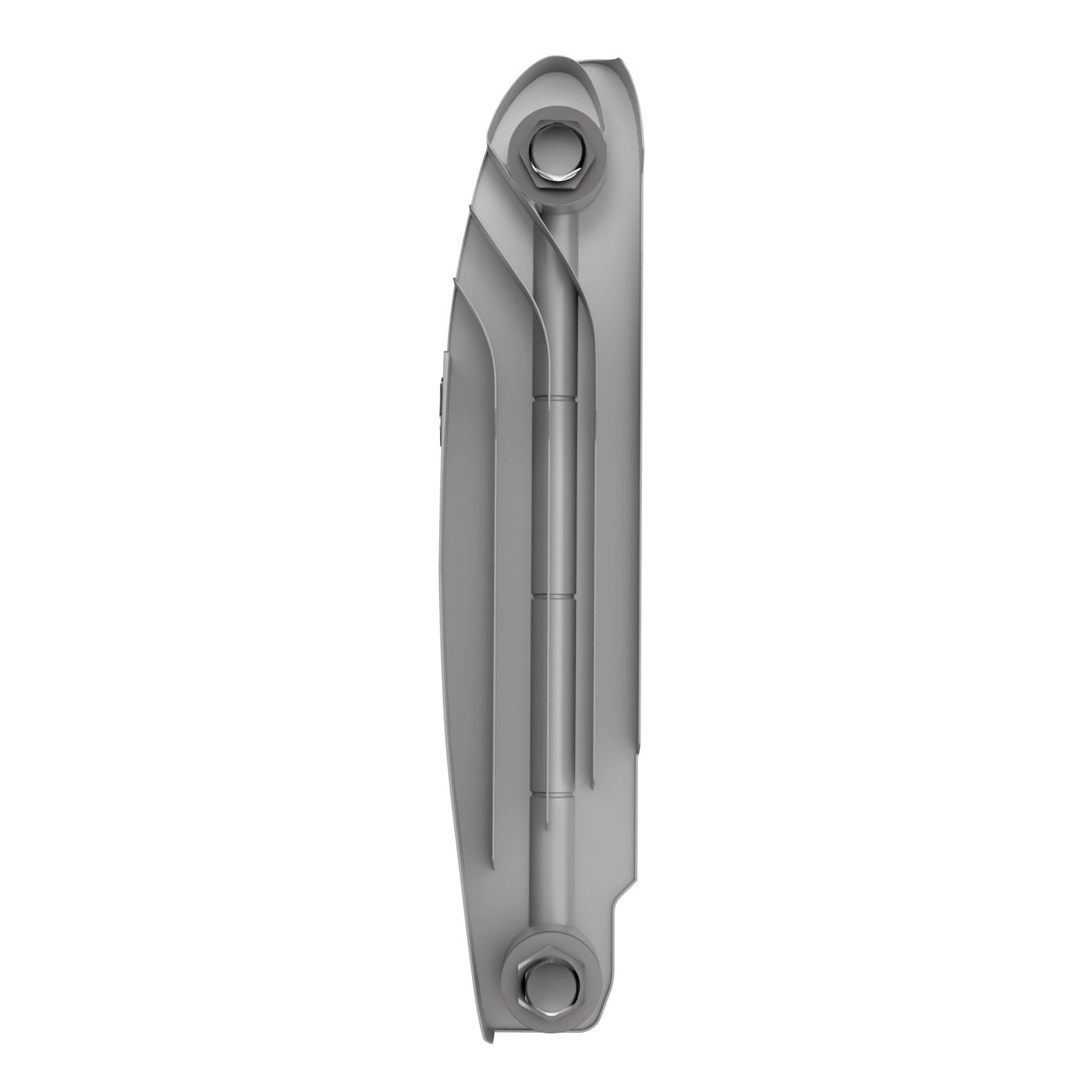 Радиатор Royal Thermo BiLiner 350 /Silver Satin VR - 10 секц.