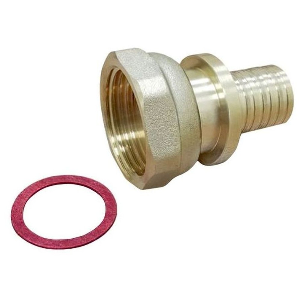 Муфта VARMEGA Slide-fit переходная (переходник) с накидн. гайкой, 20х3/4", латунь, VM51814