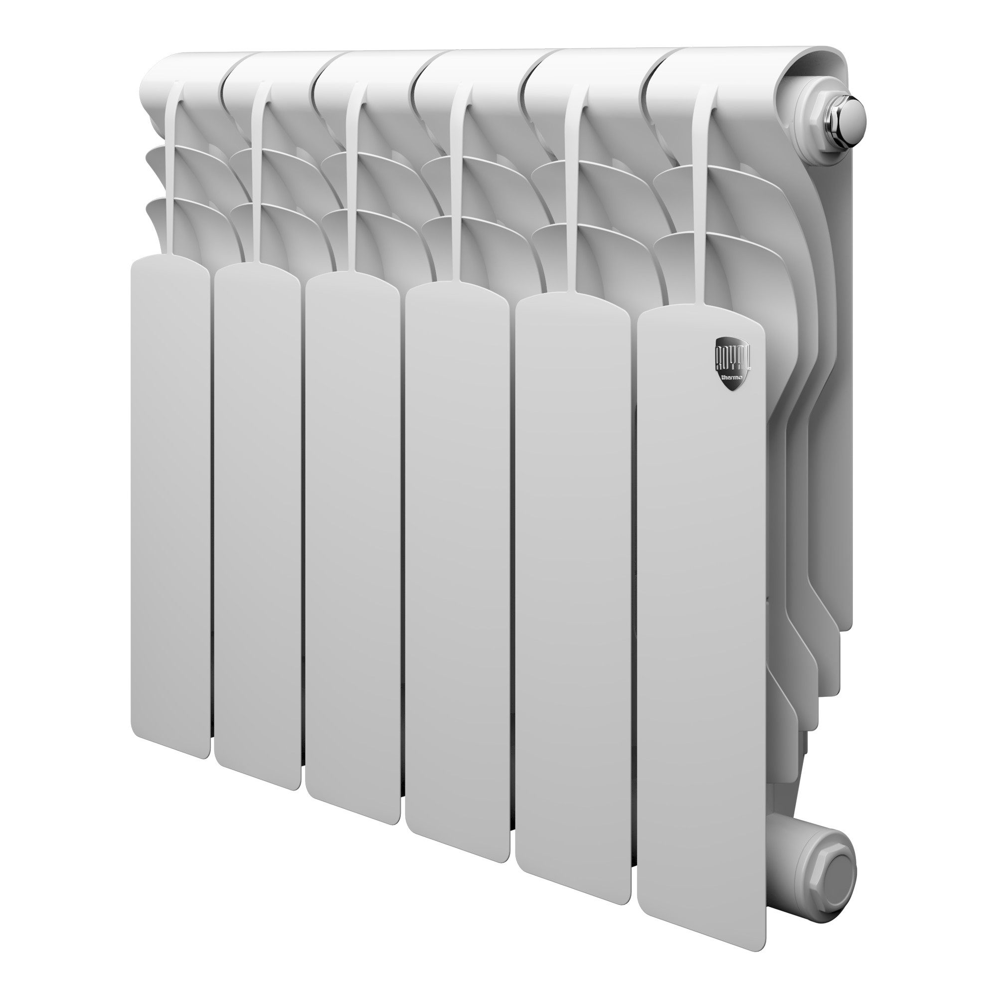 Радиатор биметаллический Royal Thermo Revolution B 350 - 6 секц.