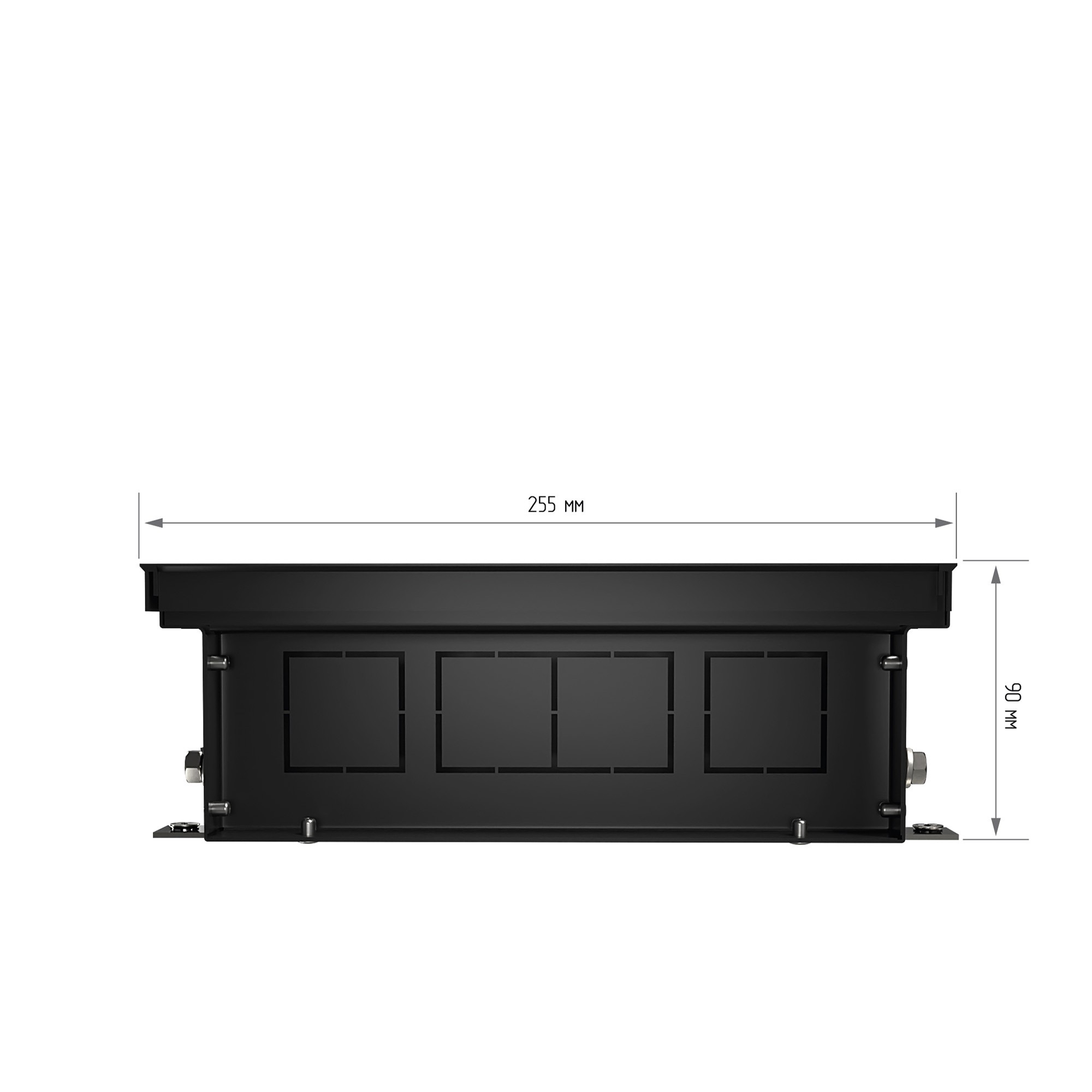 Конвектор внутрипольный Royal Thermo ATRIUM TURBO-90/250/3000-DG-U-DB
