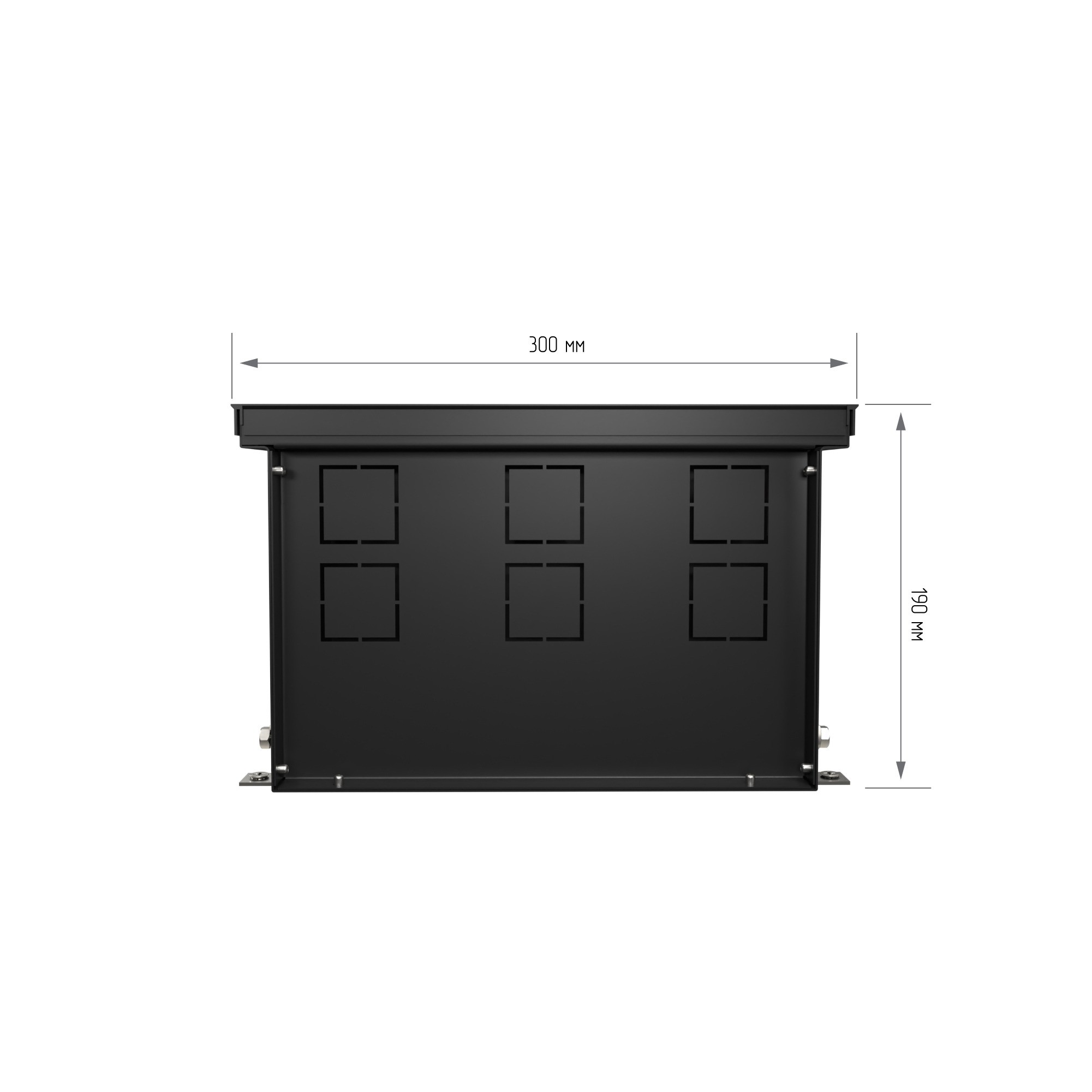 Конвектор внутрипольный Royal Thermo ATRIUM-190/300/1300-DG-U-LB