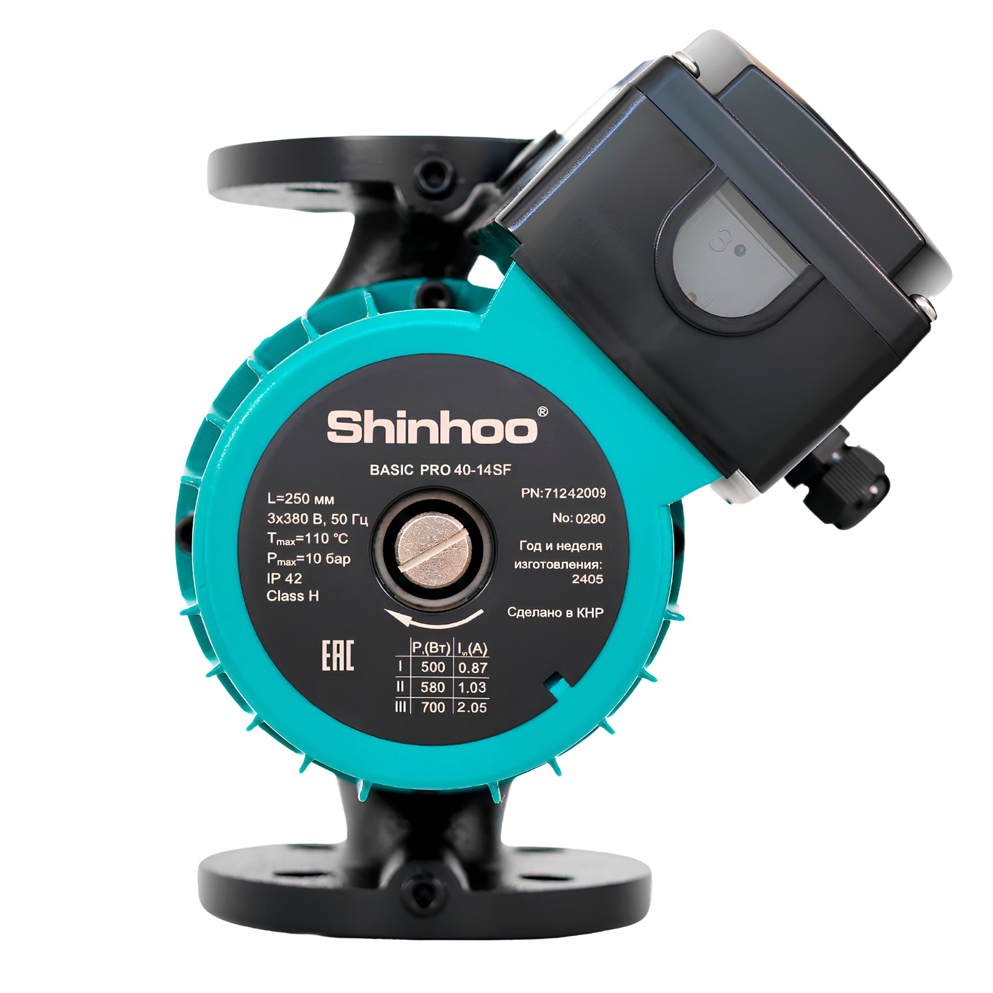 Насос циркуляционный Shinhoo BASIC PRO 40-14SF (1х230В)