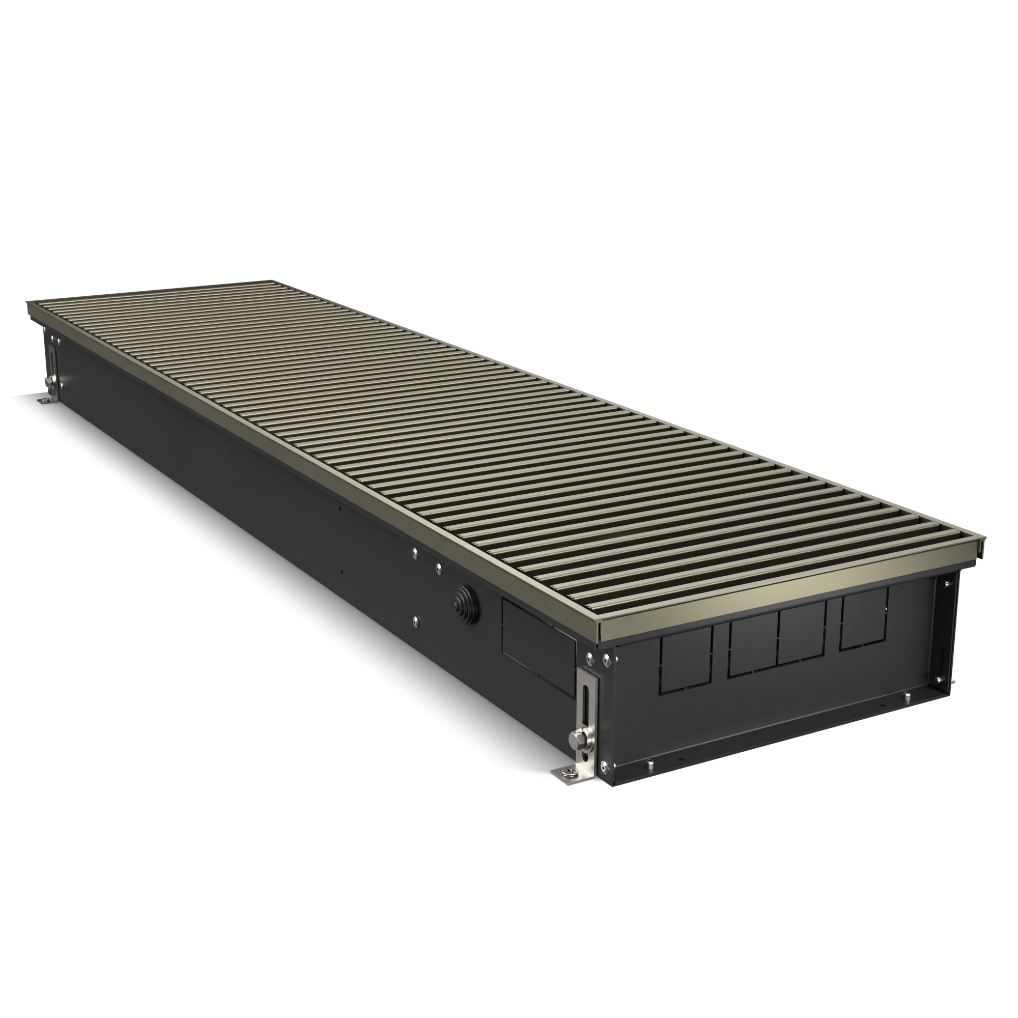 Конвектор внутрипольный Royal Thermo ATRIUM TURBO-110/400/3000-DG-U-DB
