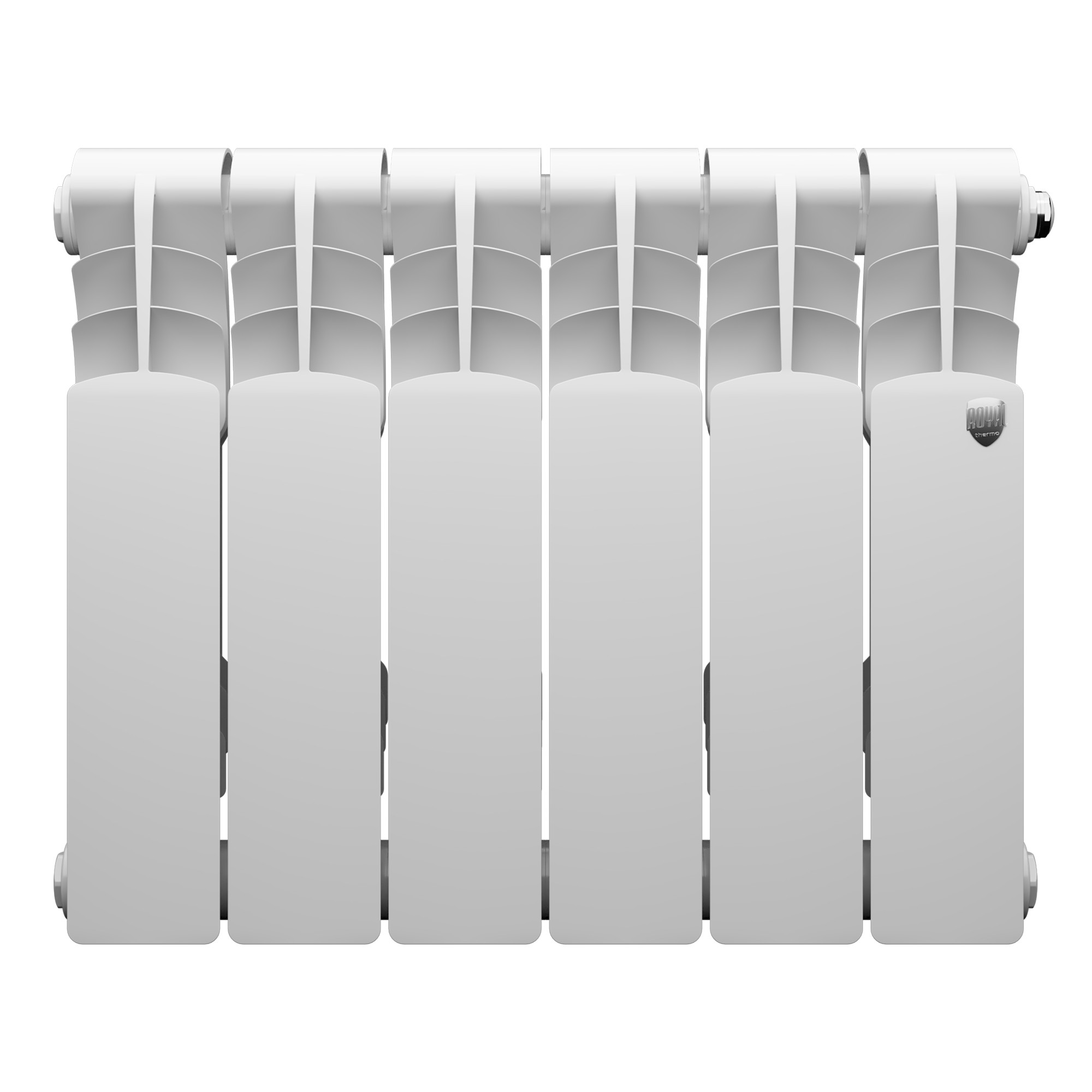 Радиатор биметалл Royal Thermo Revolution Bimetall 350 – 6 секц.