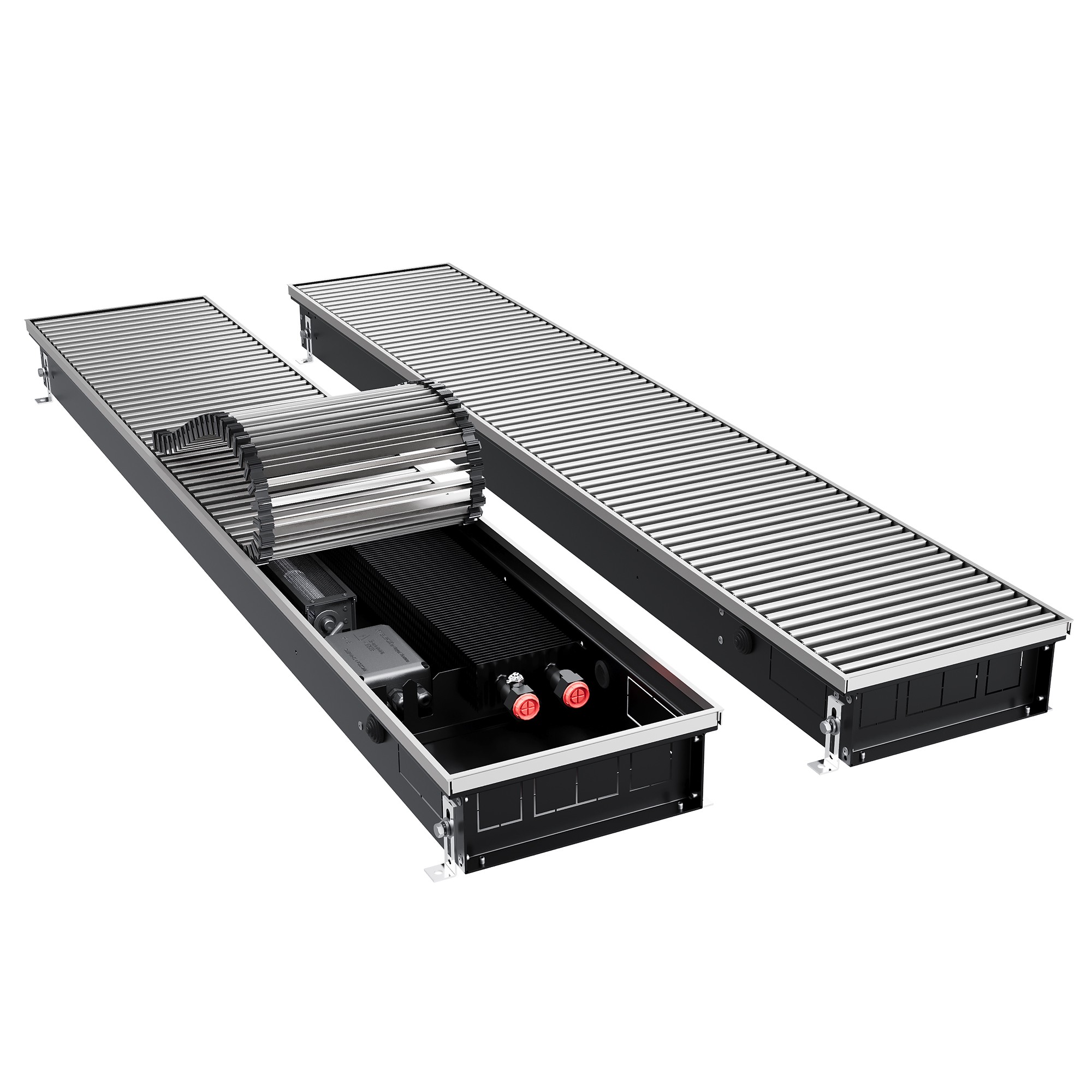 Конвектор внутрипольный Royal Thermo ATRIUM TURBO-90/250/3000-DG-U-NA