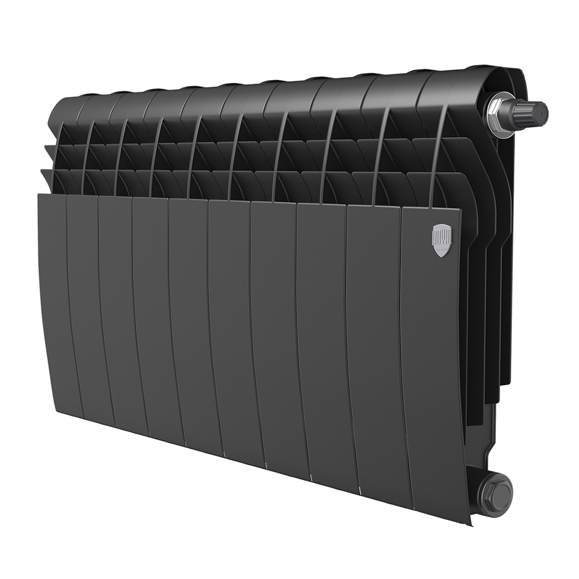 Радиатор Royal Thermo BiLiner 350 /Noir Sable VR - 10 секц.