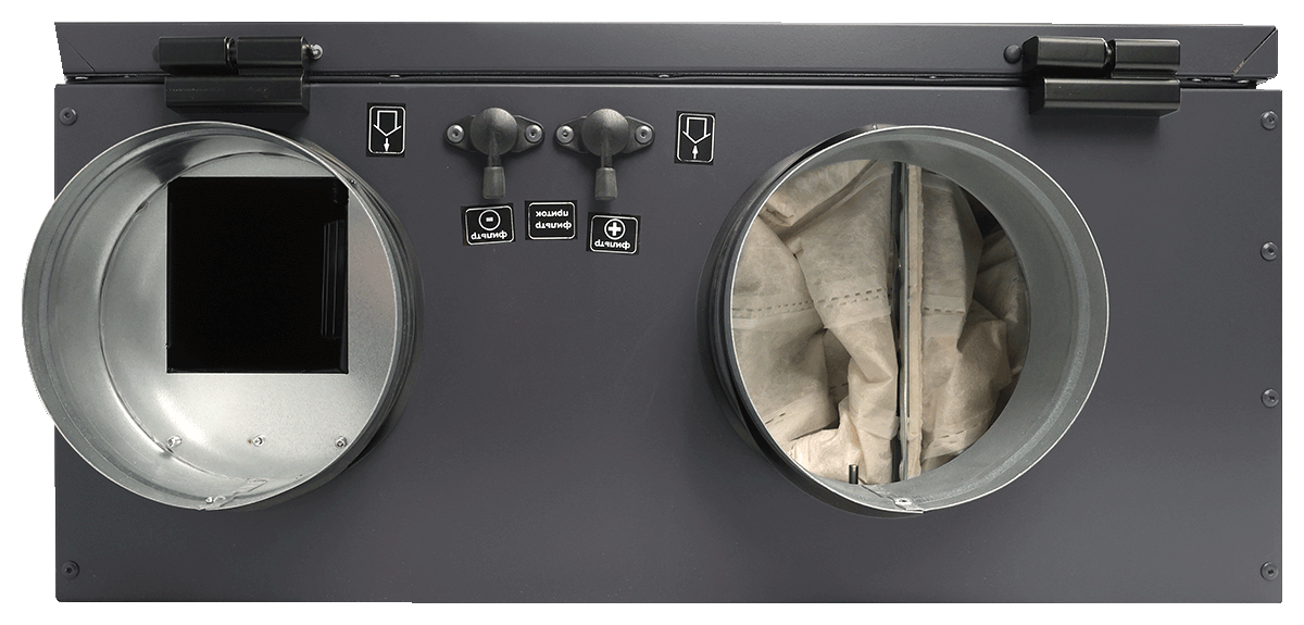 Приточно-вытяжная вентиляционная установка серии ZPVP-M 1500 PE AC A