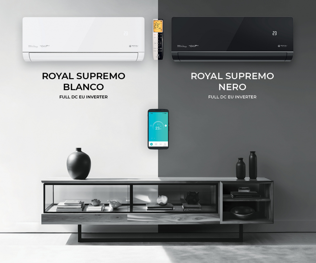 ROYAL SUPREMO Full DC EU Inverter – инверторные кондиционеры ROYAL SUPREMO Full DC EU Inverter – инверторные кондиционеры